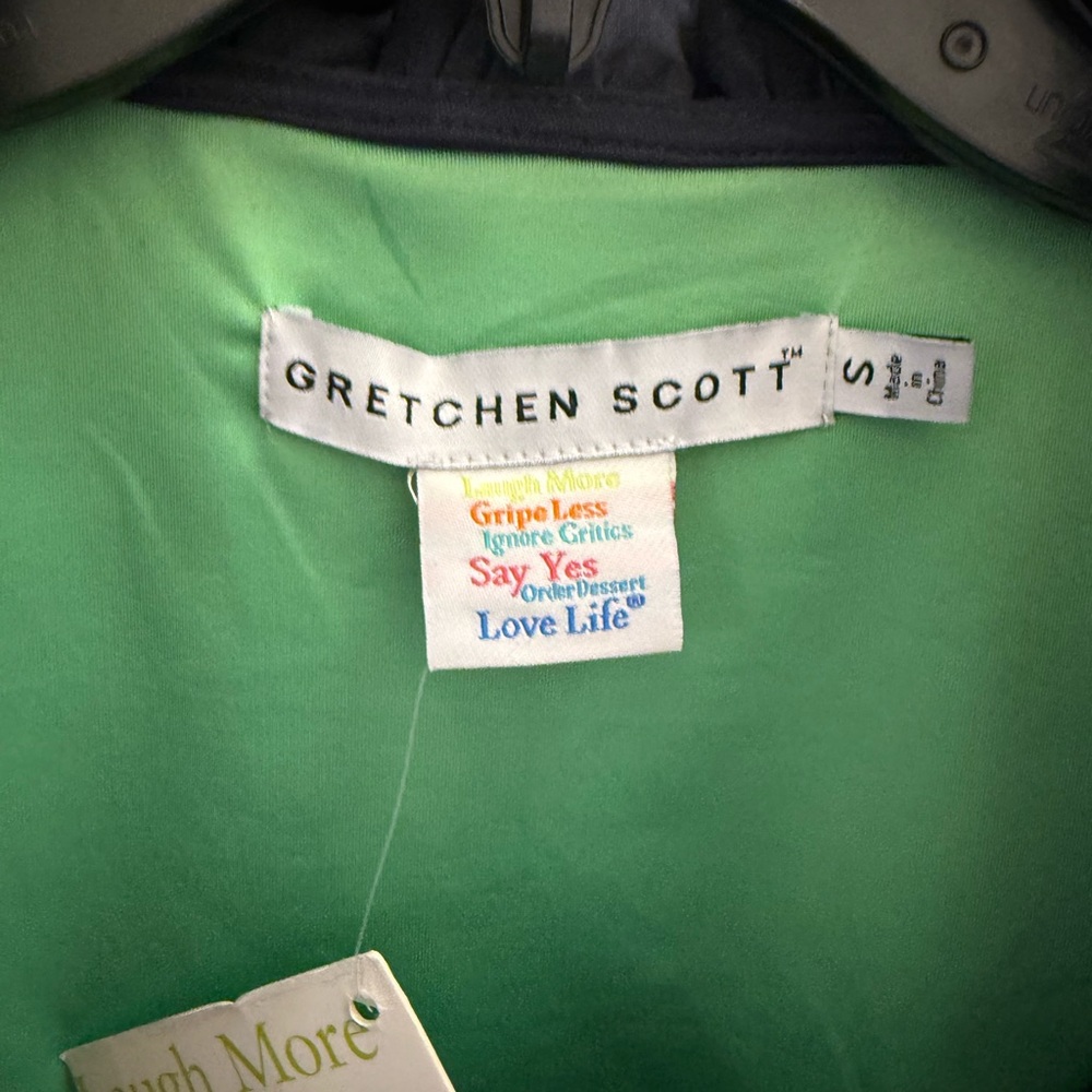 Gretchen Scott Designs navy top - Picture 2 of 4